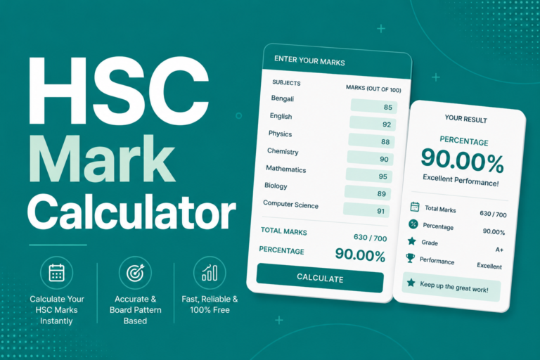 HSC Mark Calculator